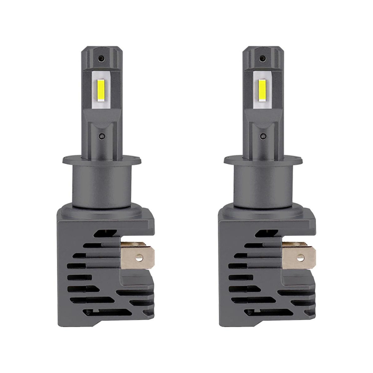 Par Lâmpada Led H3 12 A 24V 25W Incolor - Gauss - GL203H3LED
