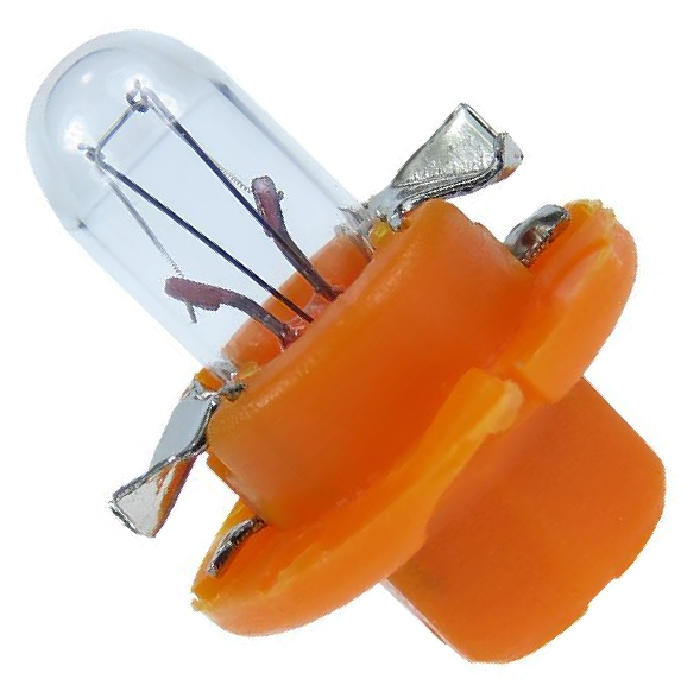 10 Lâmpadas Miniatura Painel 12V 1,12W Base Laranja - Gauss - GL2473MFX6