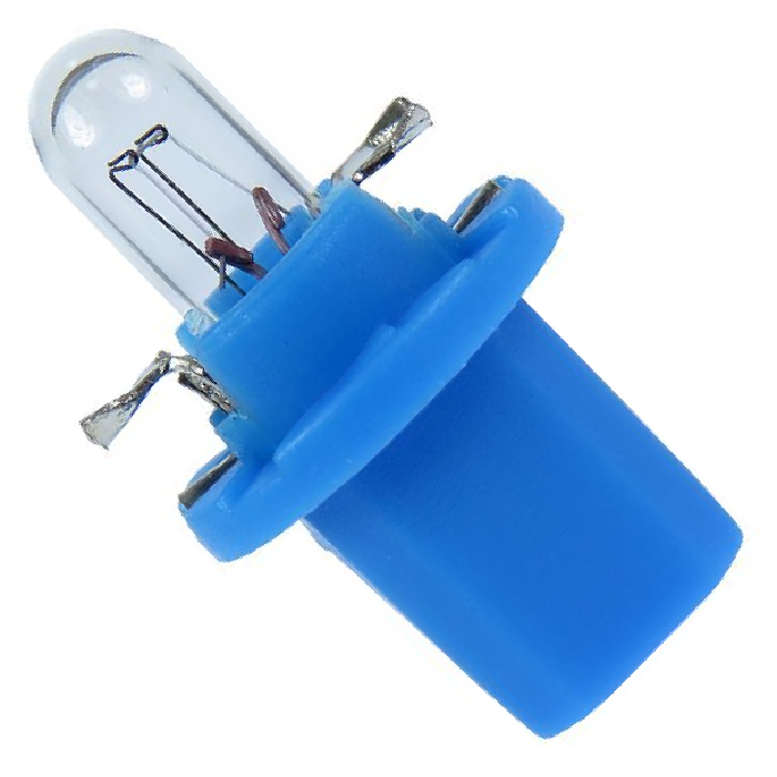 10 Lâmpadas Miniatura Painel 12V 1,2W Base Azul - Gauss - GL2721MFX
