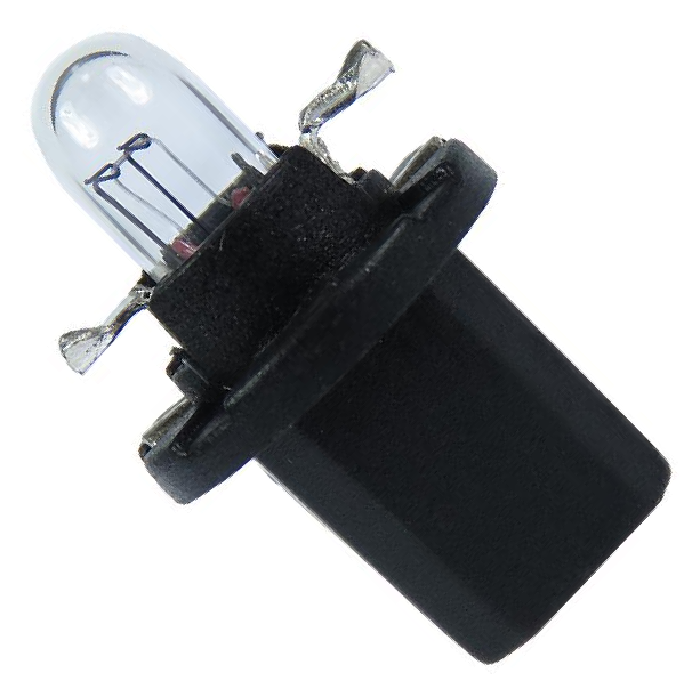 Lâmpada Miniatura Painel 12V 1,2W Base Preta - Gauss - GL2721MF