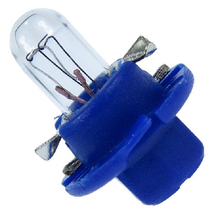 10 Lâmpadas Miniatura Painel 12V 2,3W Bx8.4D Base Azul - Gauss - GL2723MFX6