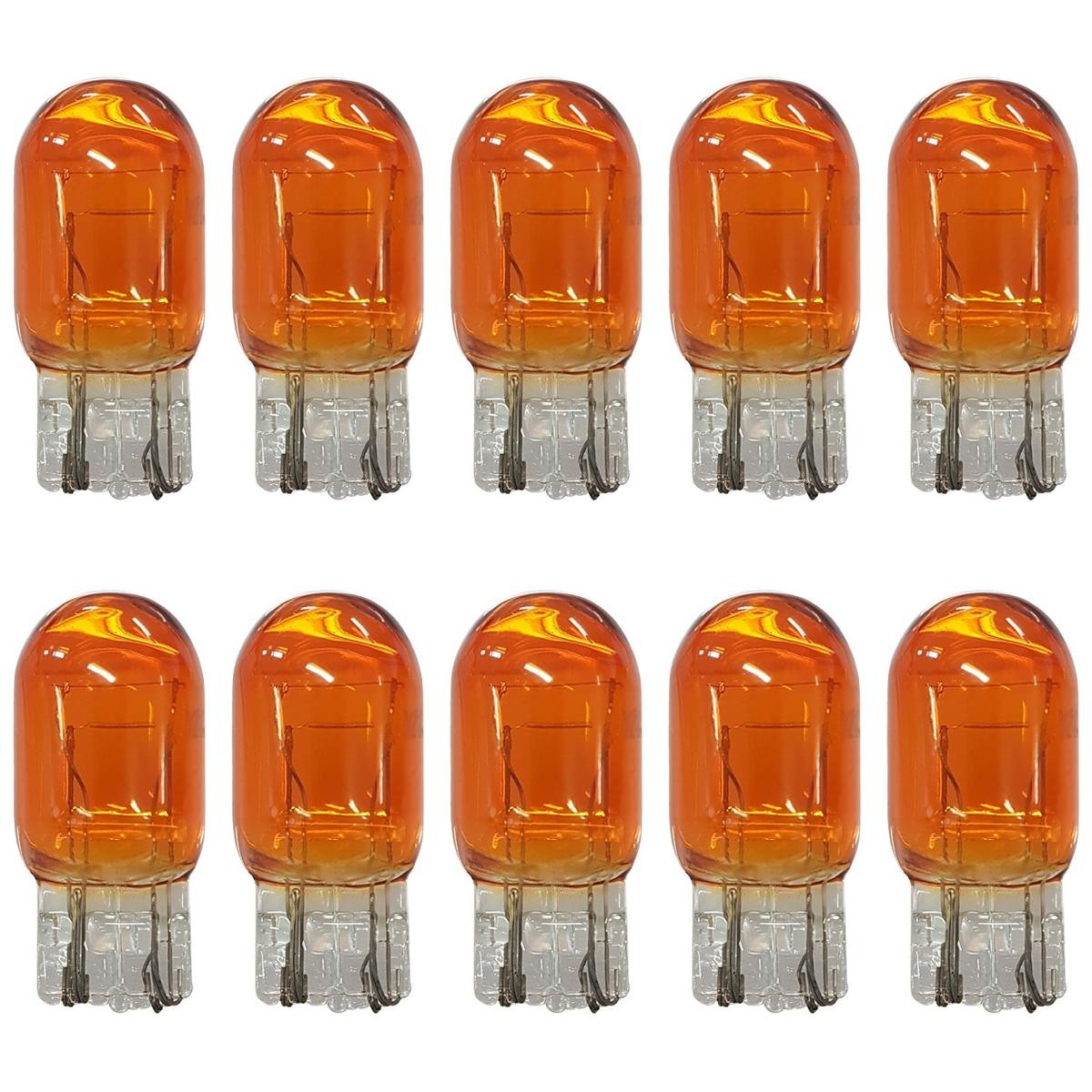 10 Lâmpadas Miniatura Wy1/5W 12V 21/5W Ambar - Gauss - GL7515A