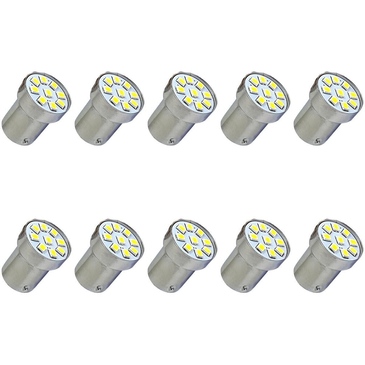 10 Lâmpadas Miniatura Led 12V 1,16W White - Gauss - GL313LED