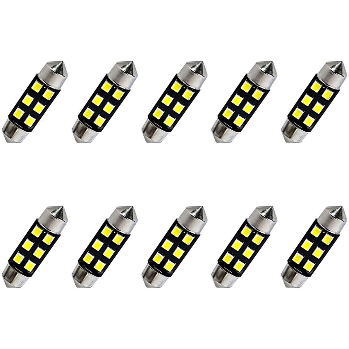 10 Lâmpadas Miniatura Led 12V 1,49W White - Gauss - GL329LED
