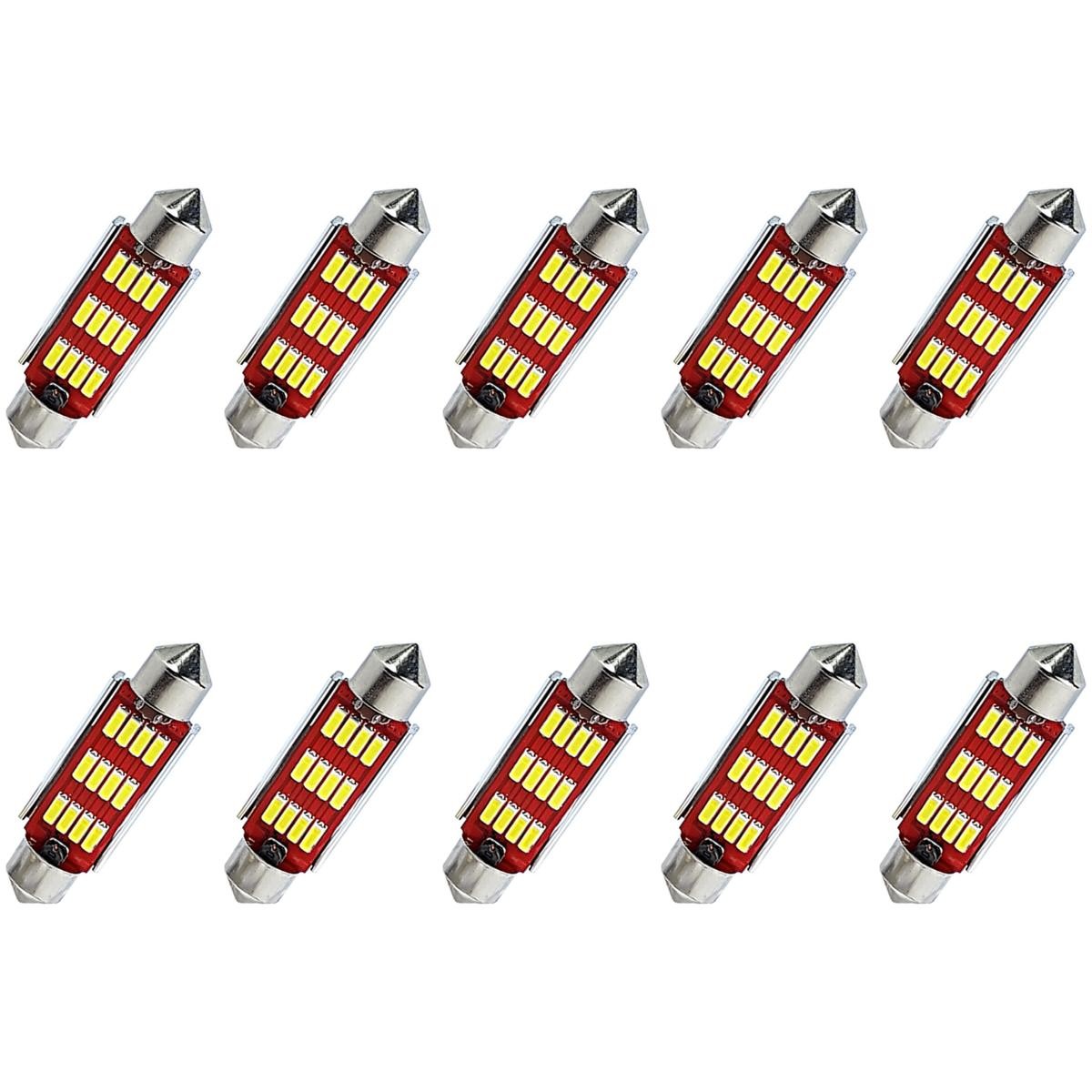 10 Lâmpadas Miniatura Led 12V 2,23W White - Gauss - GL325LED