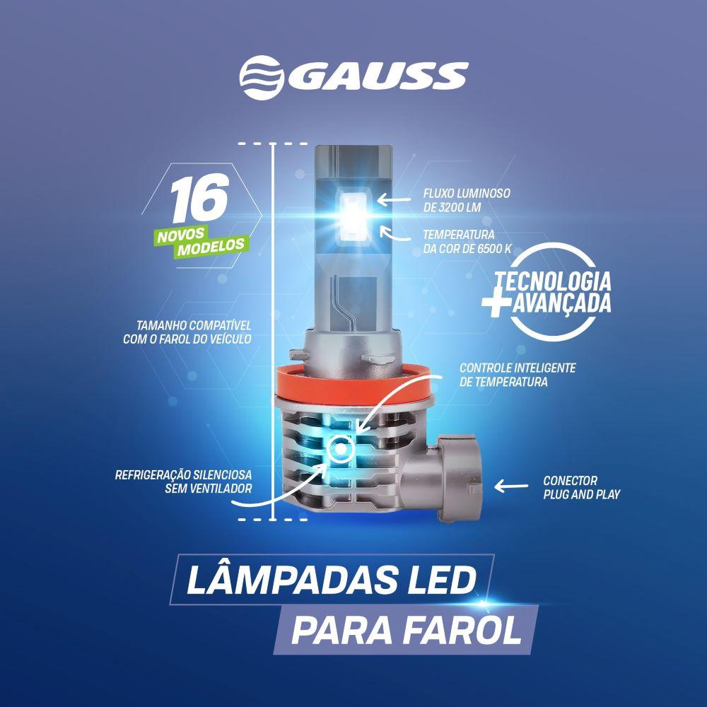 Lâmpada Miniatura Led 24V 1,53W White - Gauss - GL315LED