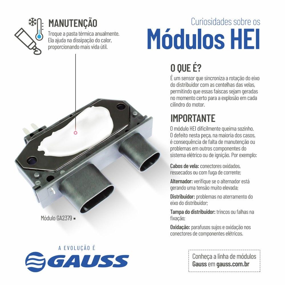 Módulo de Ignição - Gauss - GA2440