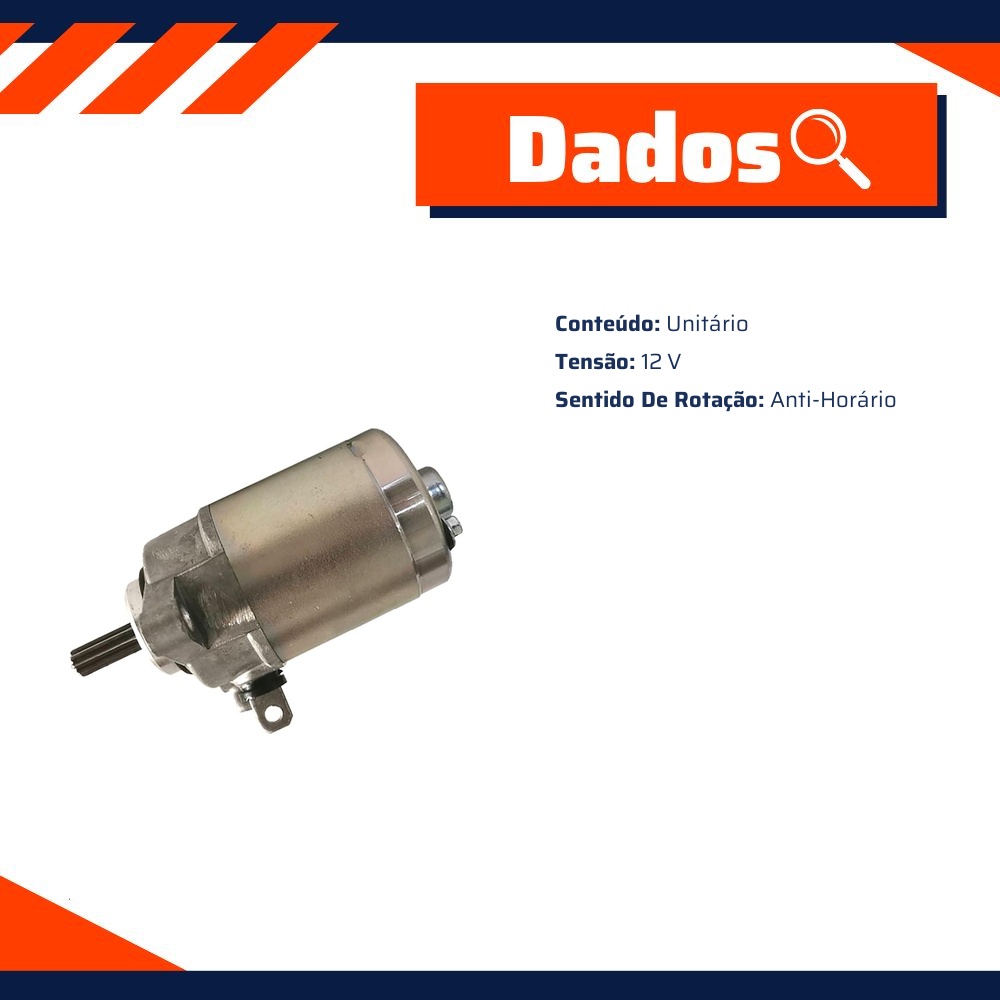 Motor de Partida - Gauss - GM23010