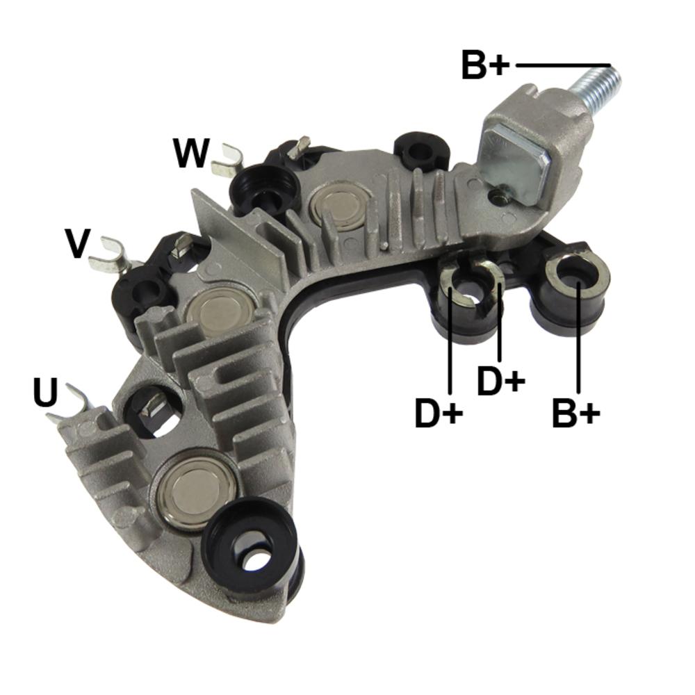 Ponte Retificadora 12V Avalanche para KIA Picanto - Gauss - GA1892