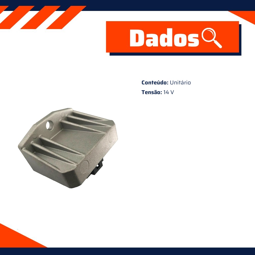 Regulador para Moto 14V - Gauss - GM10038