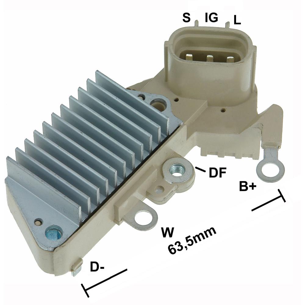 Regulador de Voltagem 14V para Toyota Hilux e Hilux SW4 - Gauss - GA852