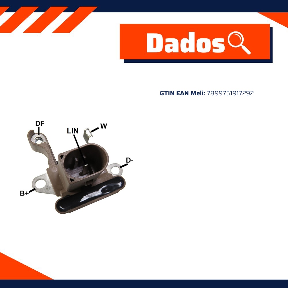 Regulador de Voltagem 14V para Ford Ka - Gauss - GA143