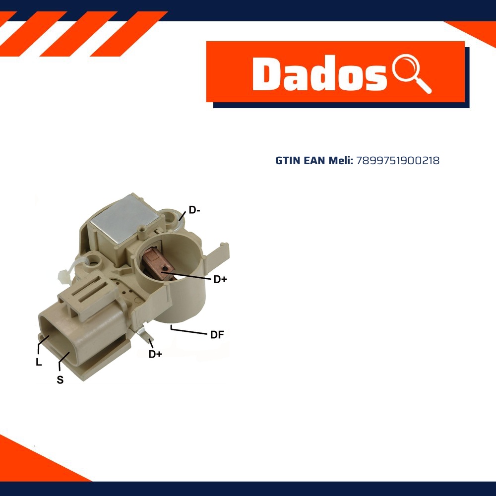 Regulador de Voltagem 14V para Mitsubishi L200 - Gauss - GA470