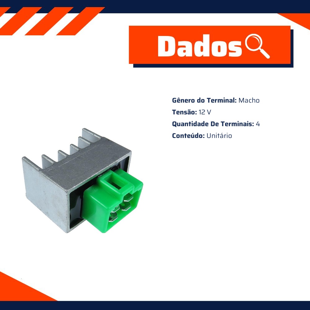 Regulador e Retificador - Gauss - GM10003