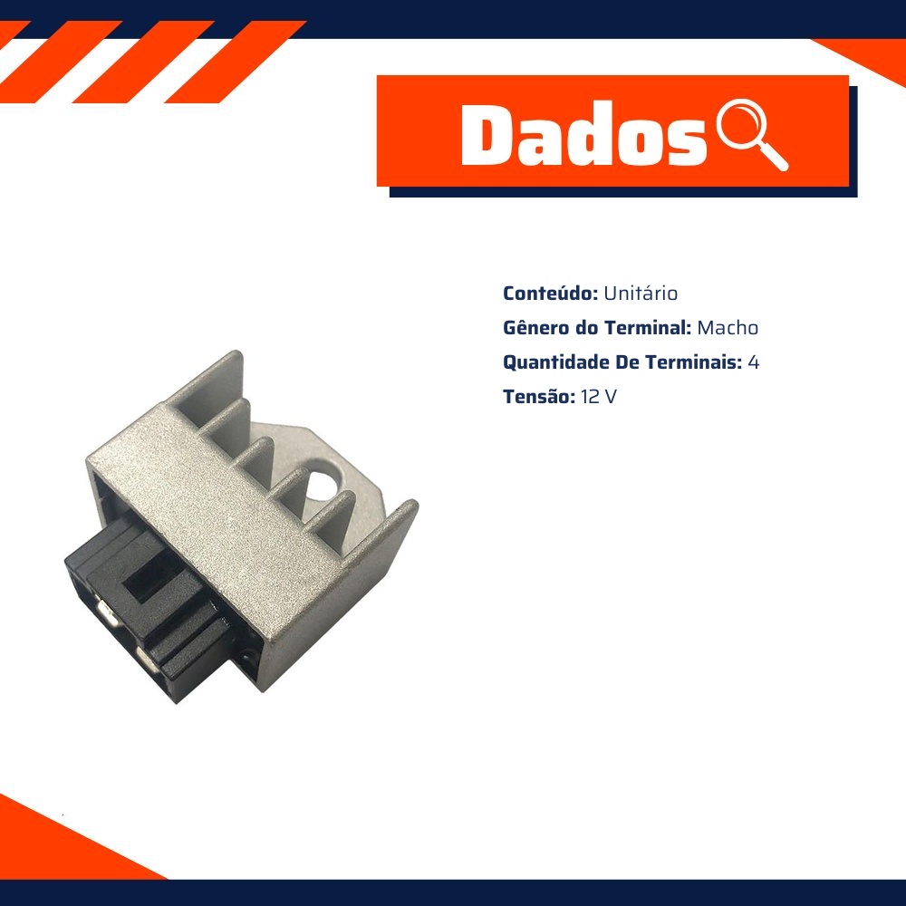 Regulador e Retificador - Gauss - GM10020