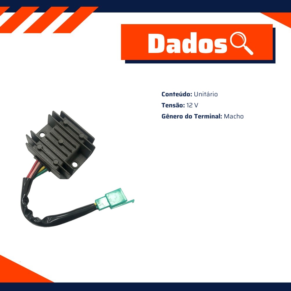 Regulador e Retificador - Gauss - GM10024