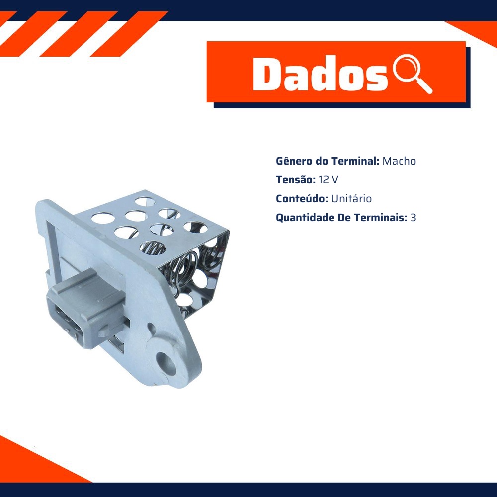 Resistência 12V para Citroen Xsara Picasso - Gauss - GE3039
