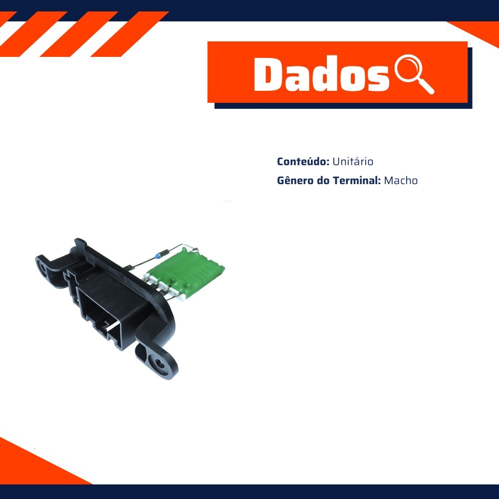 Resistência para Renault Master - Gauss - GE3055