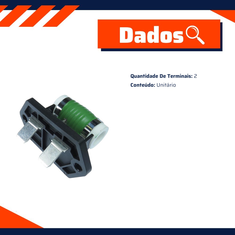 Resistência para Fiat Tempra e Tempra SW - Gauss - GE3016