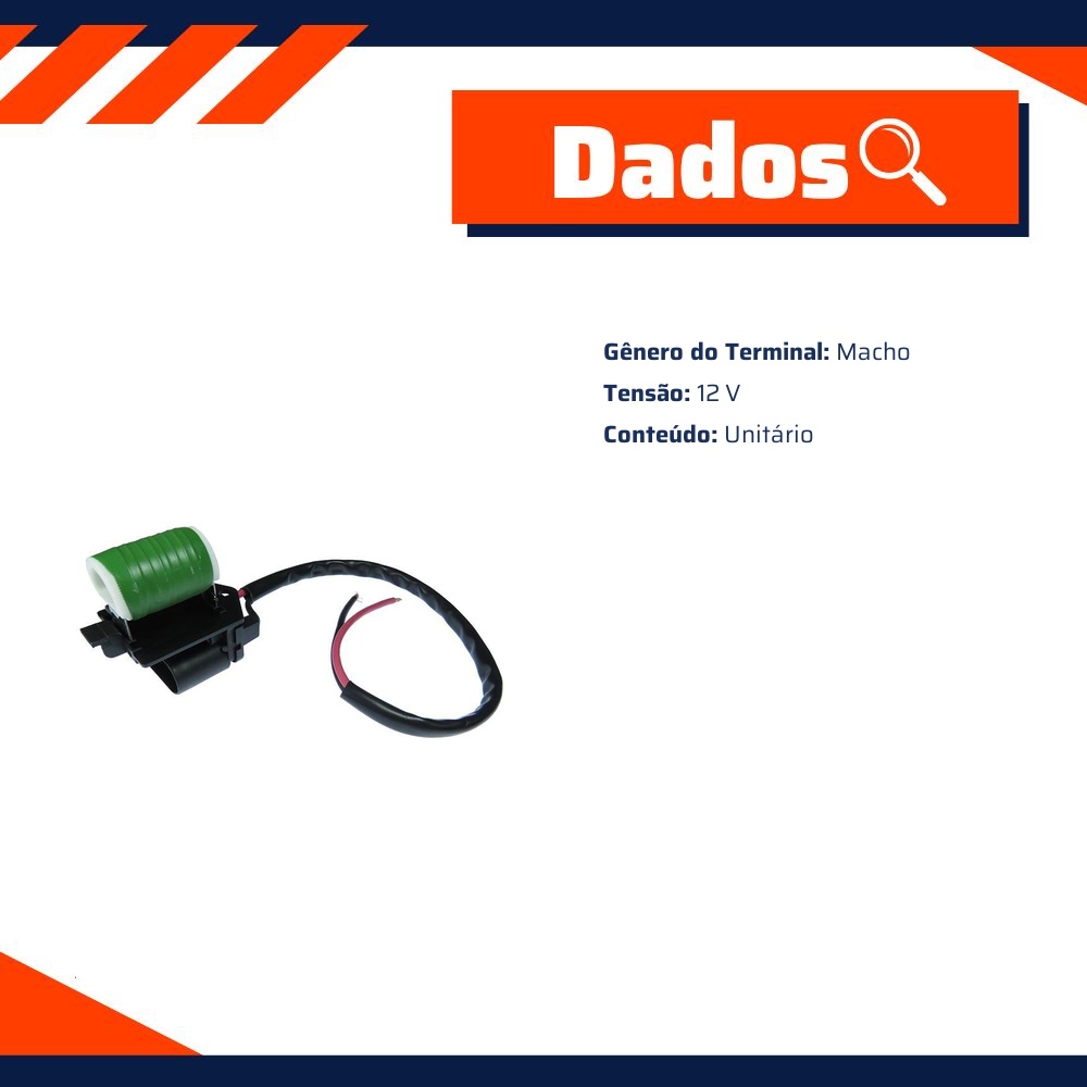 Resistência do Ventilador - Gauss - GE3024