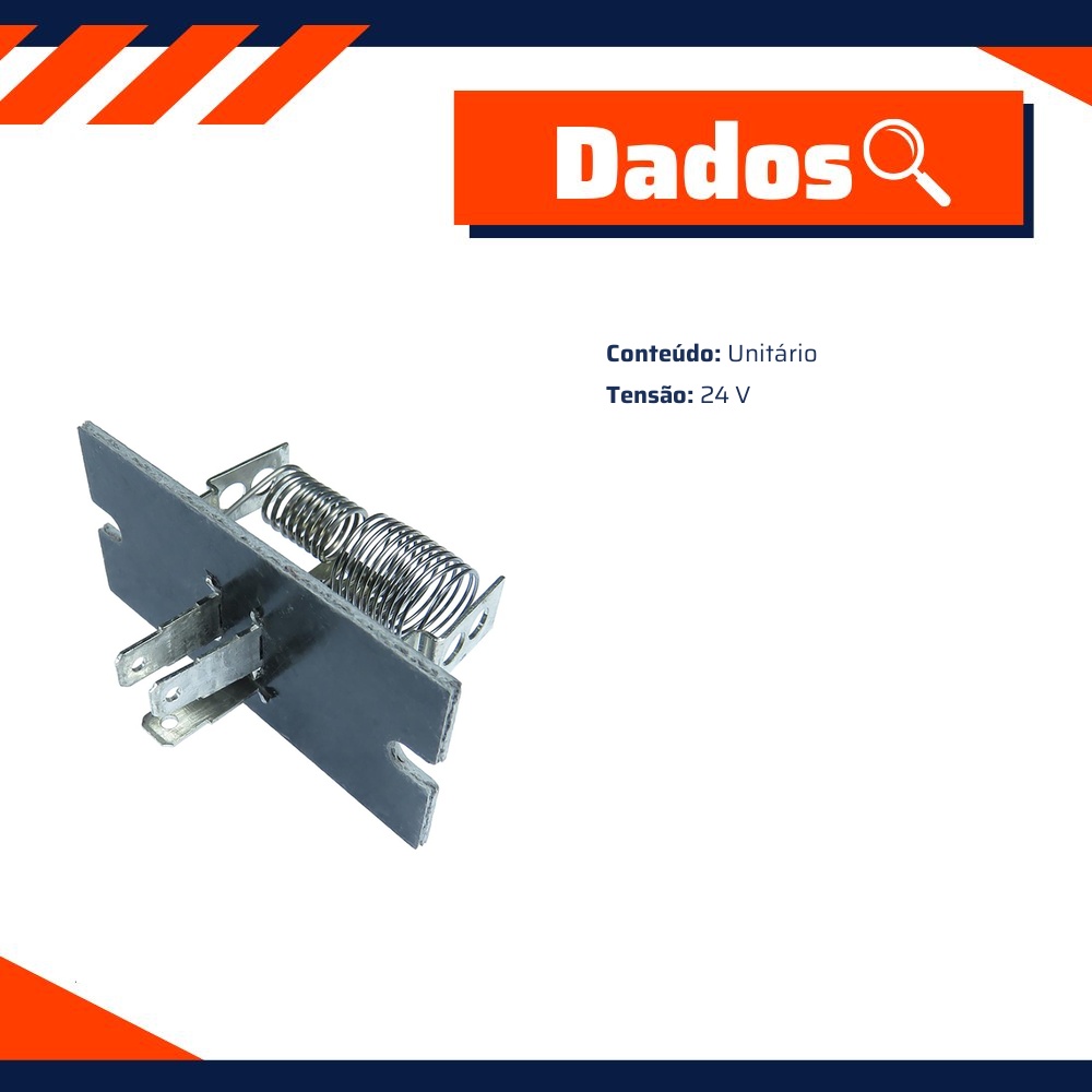 Resistência do Ventilador - Gauss - GE3077