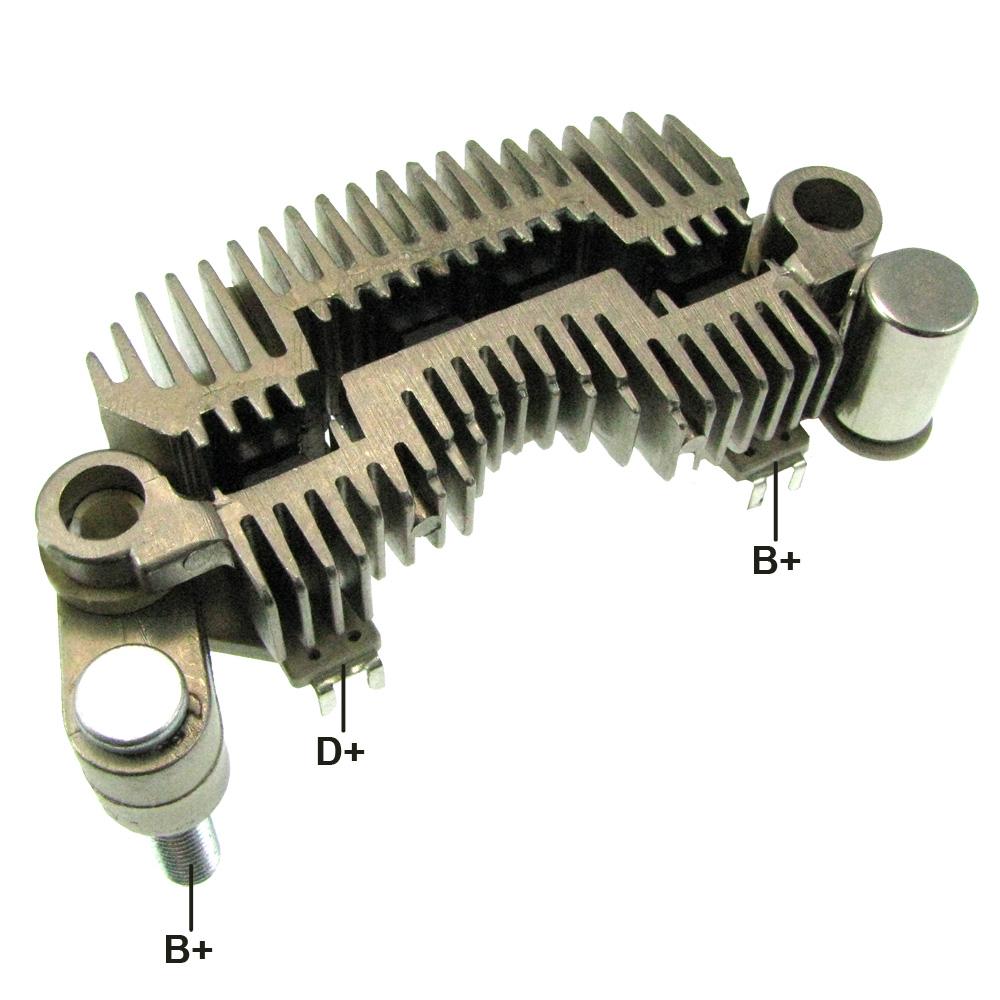Ponte Retificadora 12V para Hyundai Accent e Elantra - Gauss - GA1219