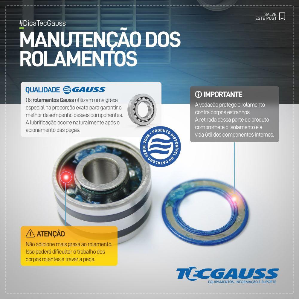 Rolamento de Esferas - Gauss - GR6559469