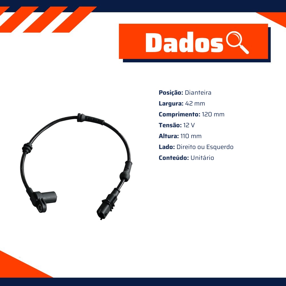 Sensor Abs - Gauss - GS2225