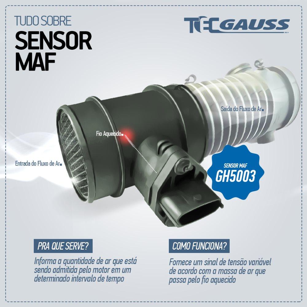 Sensor Maf para Ford Ranger - Gauss - GH5216