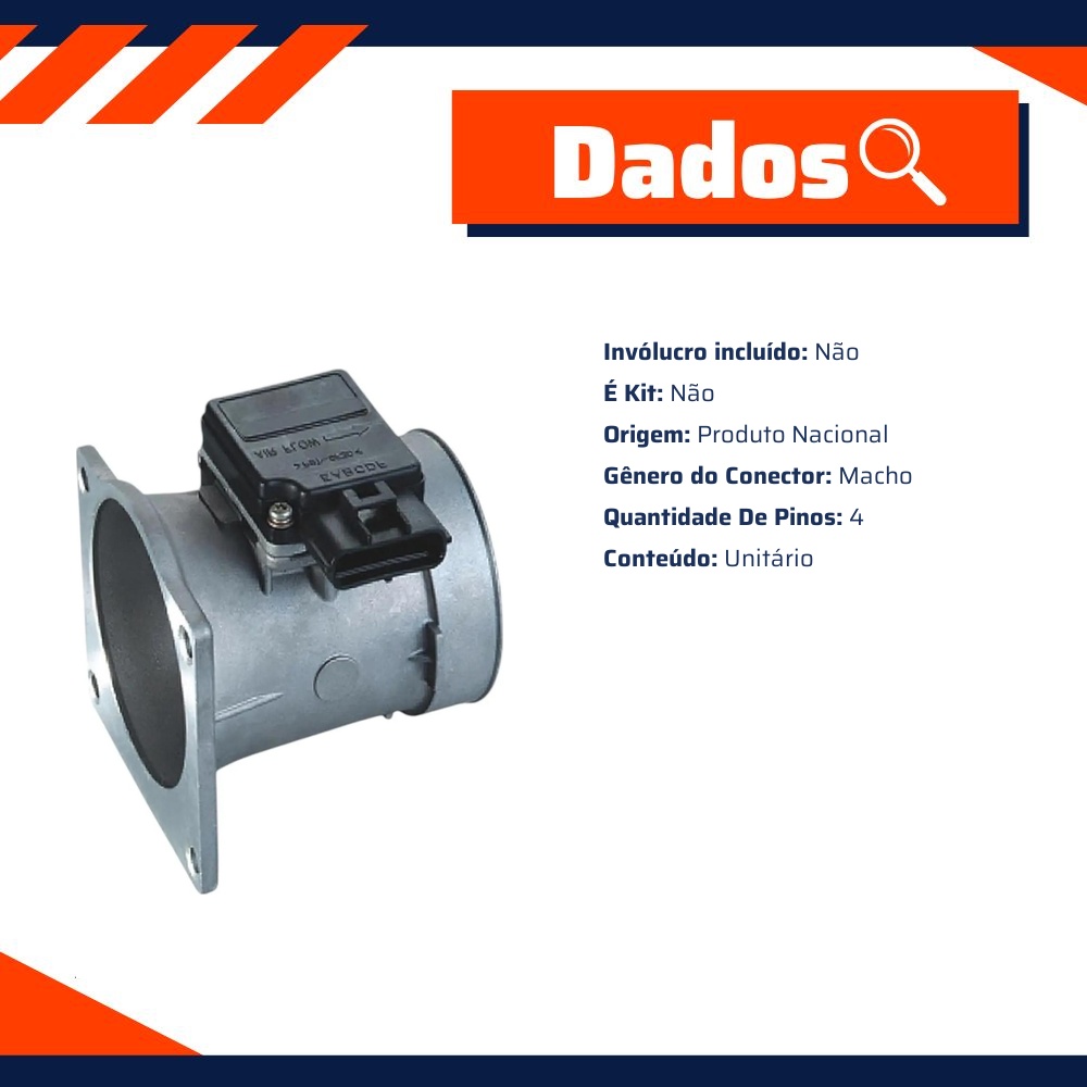 Sensor Maf para Ford Ranger - Gauss - GH5216