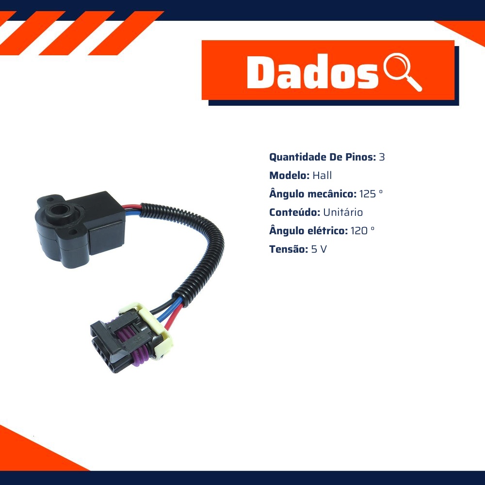 Sensor de Posição Agricola - Gauss - GS10001