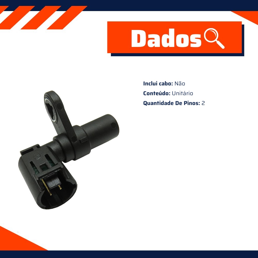 Sensor de Rotação para Peugeot 206 - Gauss - GS8180