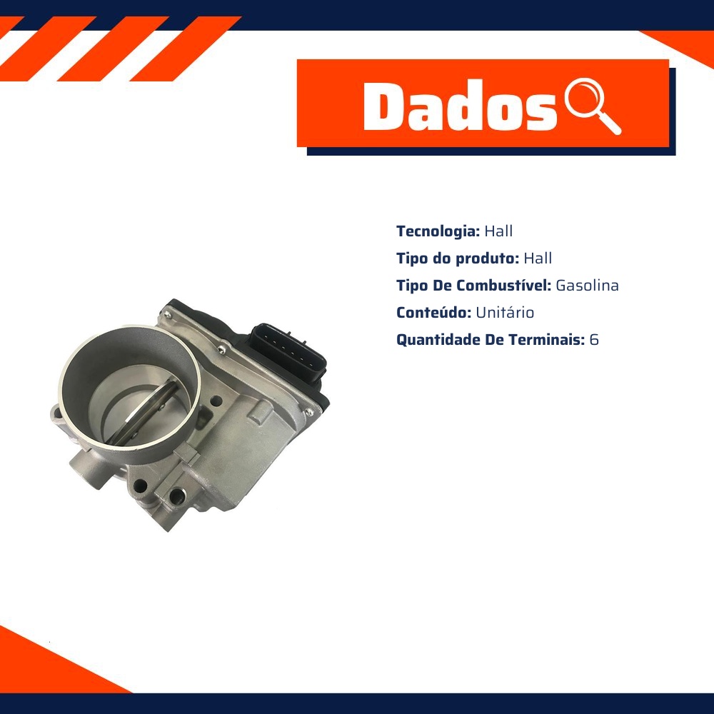 Corpo de Borboleta - Gauss - GI7450