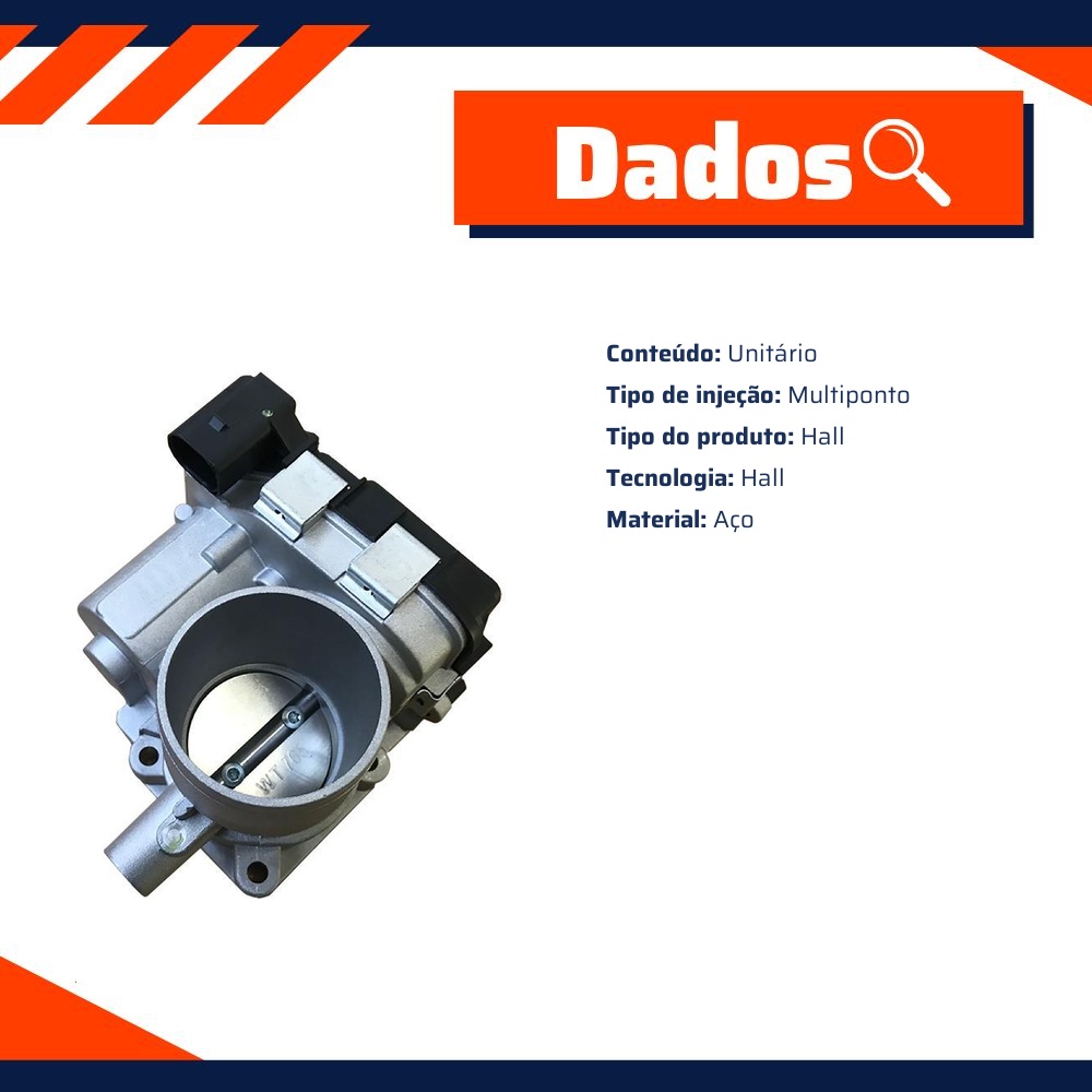 Corpo de Borboleta - Gauss - GI7806