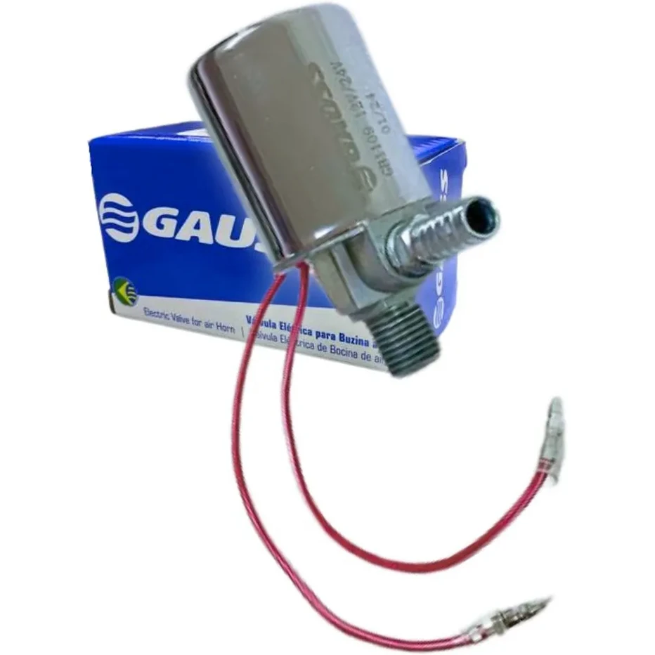 Válvula Elétrica Para Buzina A Ar 12/24V - Gauss - GB1109