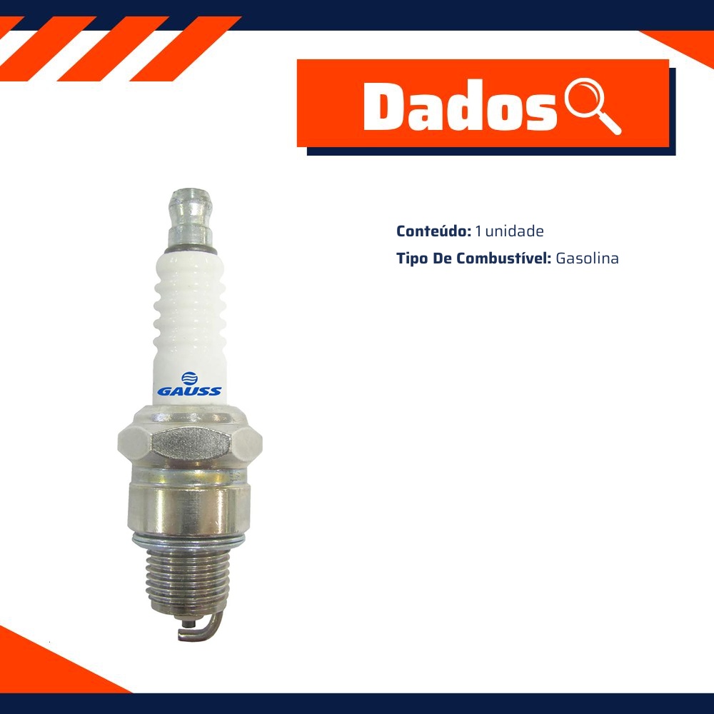 Vela de Ignição para Ford Belina e Pampa - Gauss - GV6P05