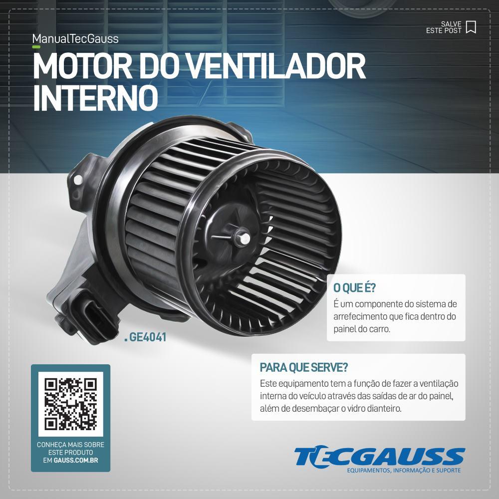 Motor do Ventilador Interno para Renault Scenic - Gauss - GE4013
