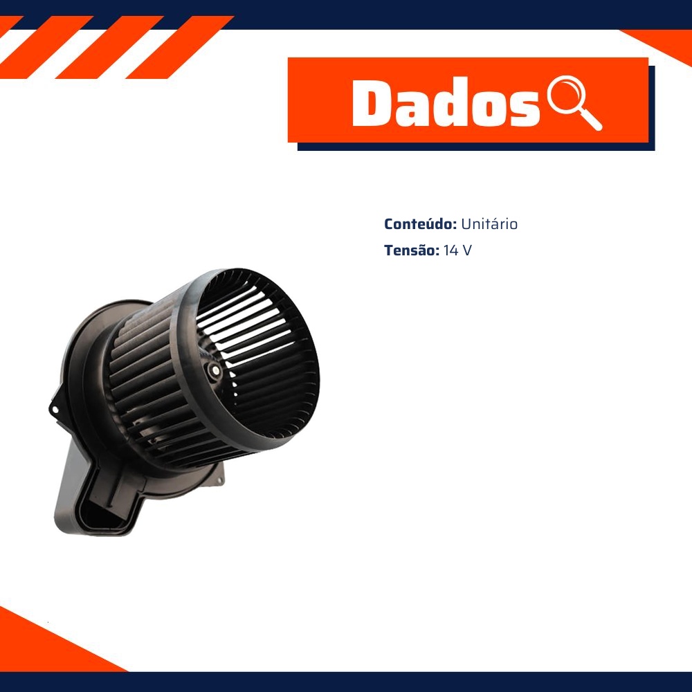 Motor do Ventilador Interno - Gauss - GE4362