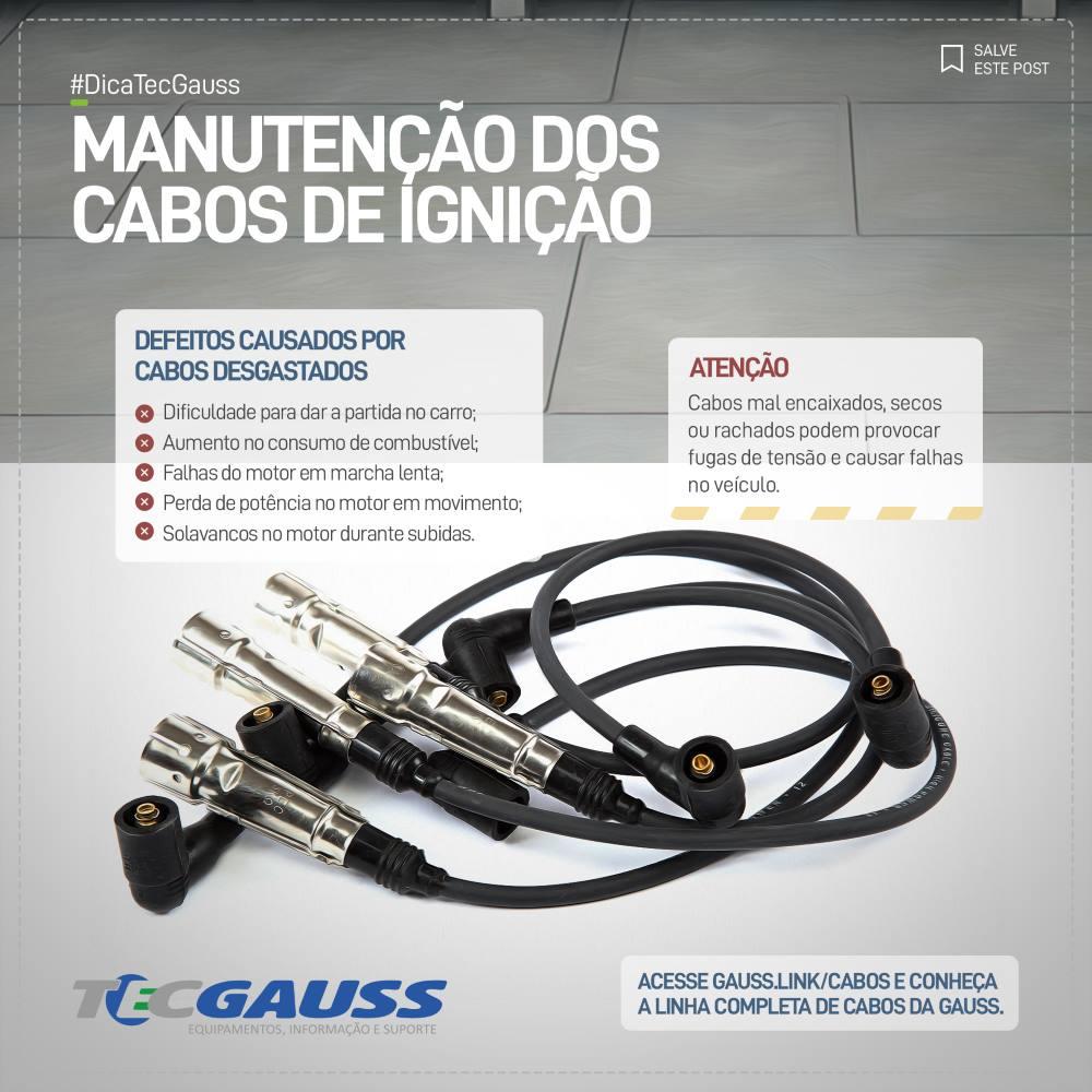 Jogo de Cabos de Vela para Suzuki Vitara - Gauss - GC5098