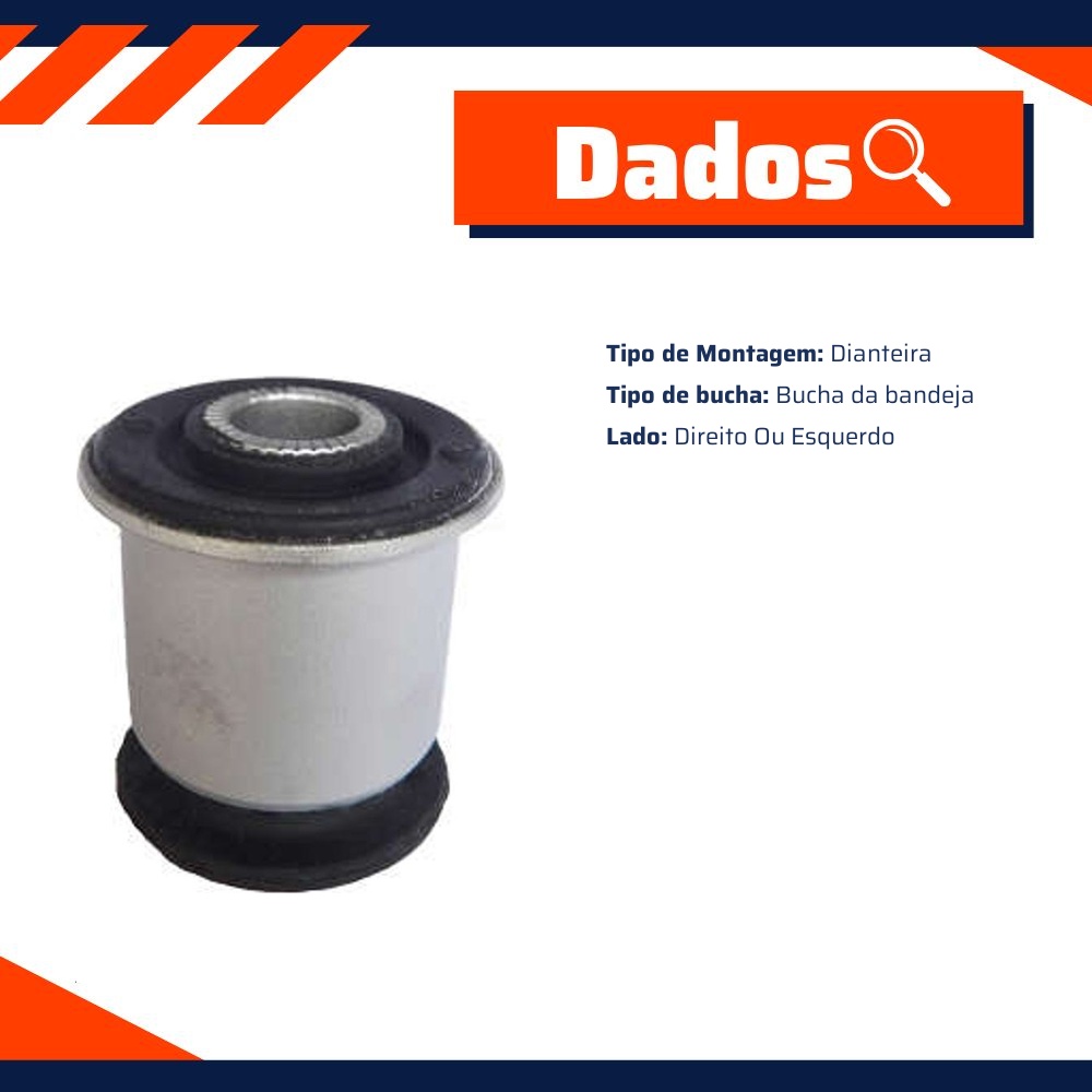 Bucha Dianteira Bandeja Dianteira para Ford Ecosport - Cobra Automotiva - B3754 C