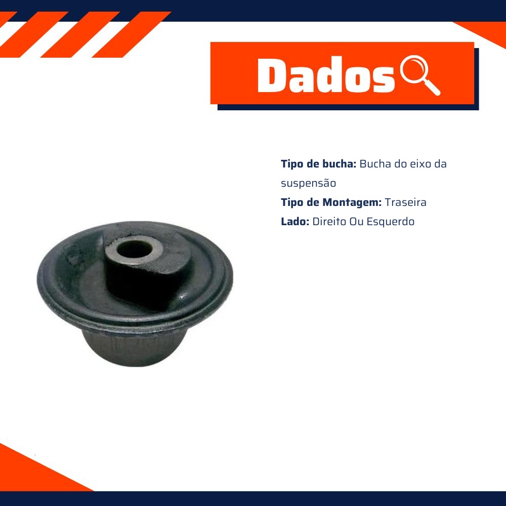 Bucha Eixo Traseiro - Cobra Automotiva - B7872
