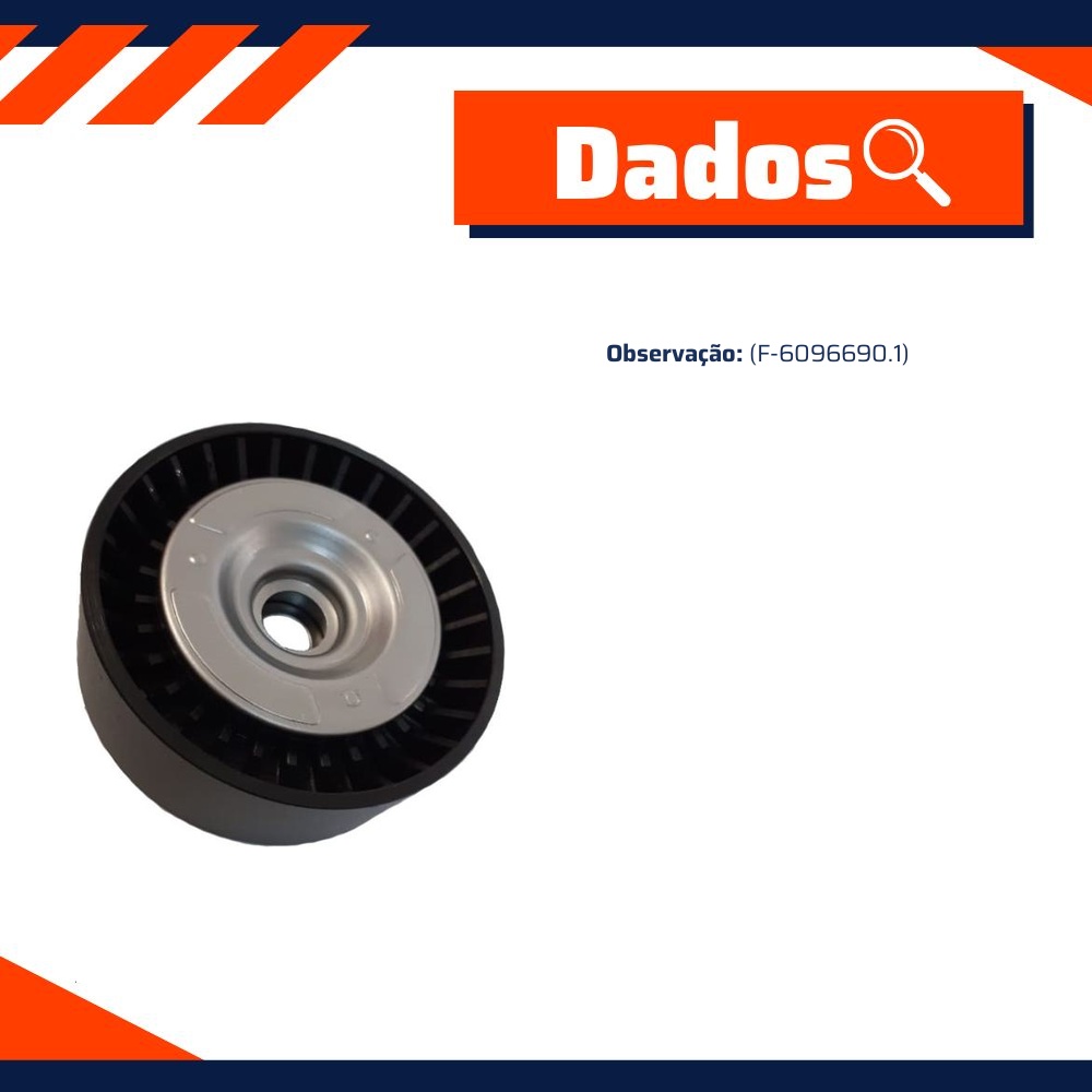 Polia Correia Alternador - Cobra Automotiva - LH107025CE