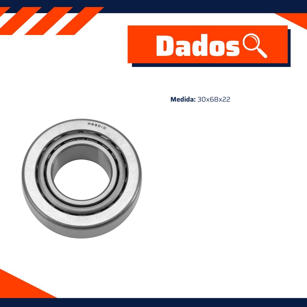 Rolamento Diferencial Pinhão Pequeno - Cobra Automotiva - M88010043