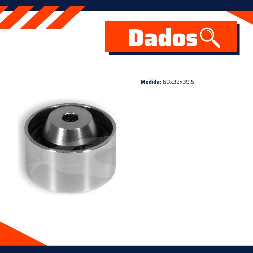 Polia Tensora Correia Dentada - Cobra Automotiva - PO6604 / PRPO6604
