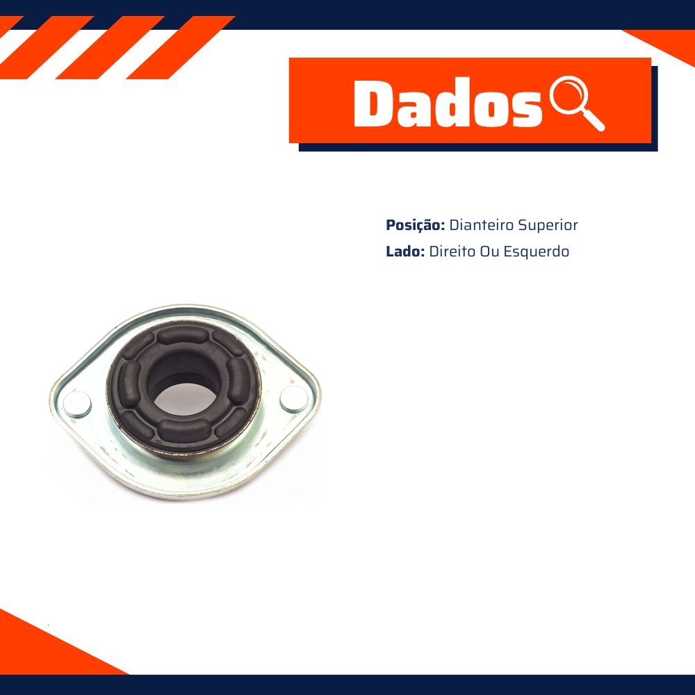 Coxim Suporte Superior Amortecedor Dianteiro - Cobra Automotiva - SA1008