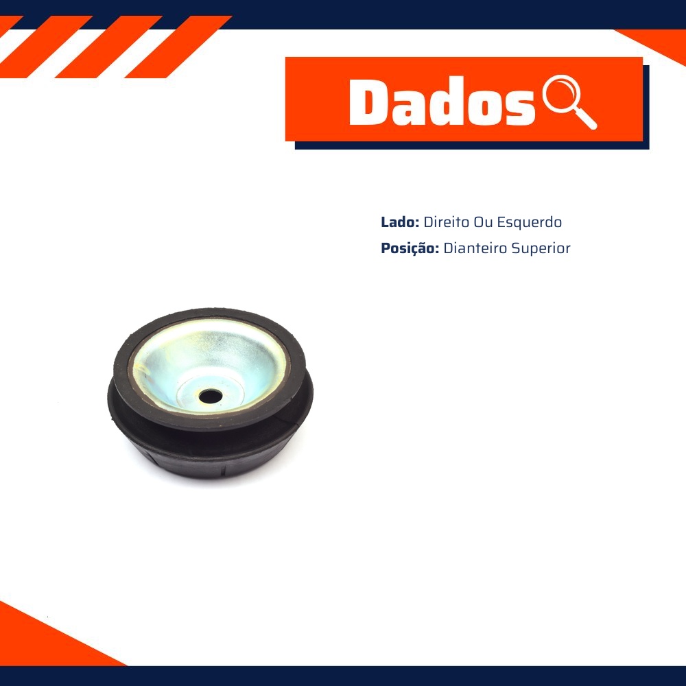 Coxim Suporte Superior Amortecedor Dianteiro - Cobra Automotiva - SA1115