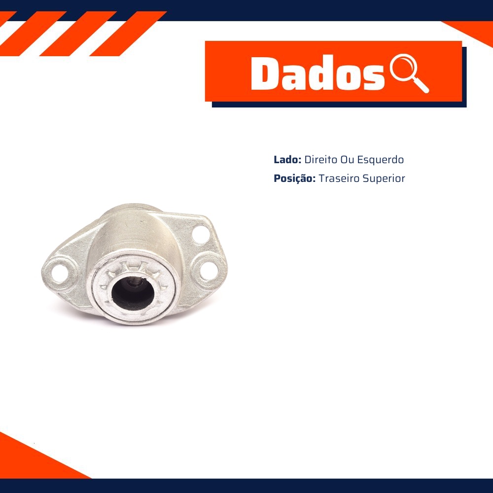 Coxim Suporte Superior Amortecedor Traseiro - Cobra Automotiva - SA7919