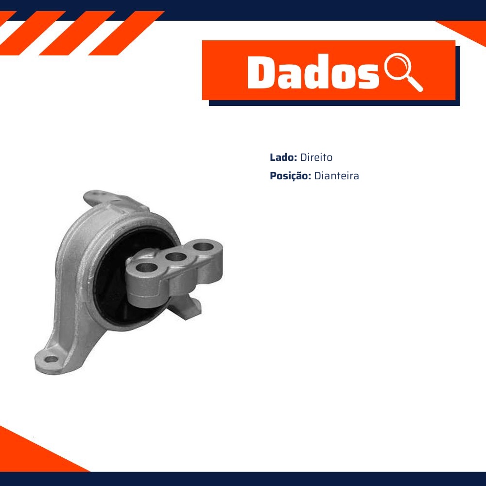 Coxim do Motor Dianteiro Direito - Cobra Automotiva - SM1112S