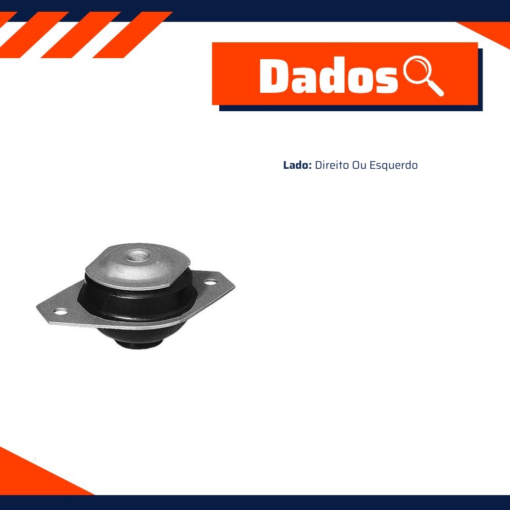 Coxim Motor para Fiat Fiorino e Uno - Cobra Automotiva - SM2034 C