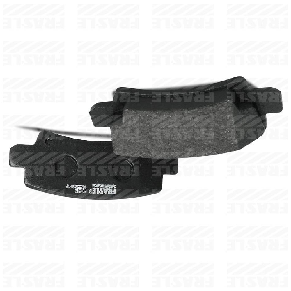 Pastilha de Freio Traseiro para Toyota Corolla e Fielder - Fras-le - PD/512
